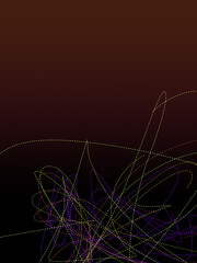 Dashed line multi colored spectrum abstract disco party background