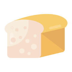 
Icon of bread in modern style 
