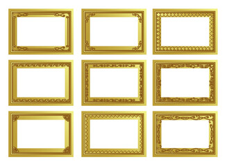 飾り枠　フレーム　飾り罫