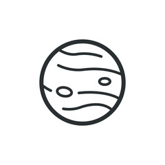 Jupiter planet icon
