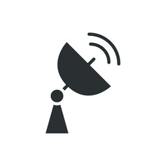 Antenna satellite icon