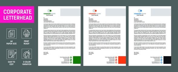 Modern Letterhead Template