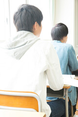 Obraz premium 高校の授業