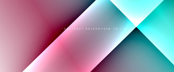 Obraz premium Fluid gradients with dynamic diagonal lines abstract background. Bright colors with dynamic light and shadow effects. Vector wallpaper or poster