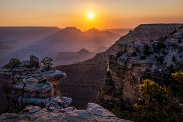 Sunrise at the Grand Canyon - 378048386
