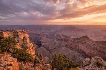 Sunrise at the Grand Canyon