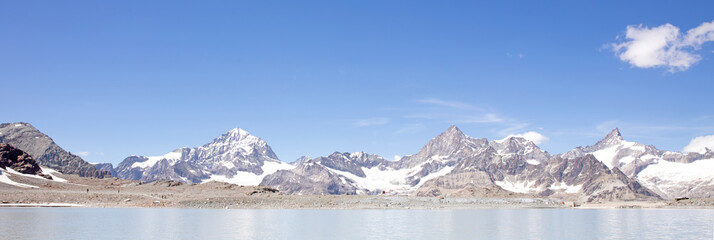 Fototapeta na wymiar Surroundings at Zermatt, Switzerland