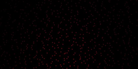 Dark Red vector background with colorful stars. Blur decorative design in simple style with stars. Pattern for websites, landing pages.