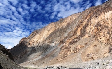 Fototapeta premium Beautiful mountains of Ladakh region in India.