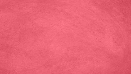 Modern Bright crimson low contrast concrete textured wall background, great design for any purposes. Wall fragment with scratches and cracks 2021 color trend