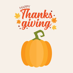 Happy Thanksgiving Pumpkin