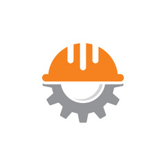 Fototapeta premium Abstract Engineer Vector , Industry Logo