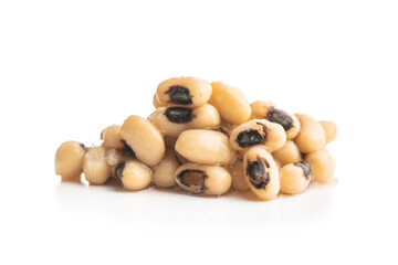 Marinated black eyed beans.