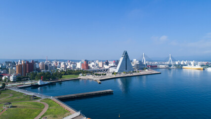 Fototapeta premium 《青森県》青森市の街並み