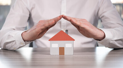 Concept of home insurance