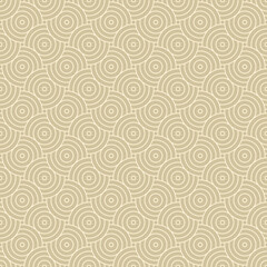 Overlapping Circles Pattern, art background.