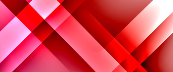 Fototapeta premium Fluid gradients with dynamic diagonal lines abstract background. Bright colors with dynamic light and shadow effects. Vector wallpaper or poster