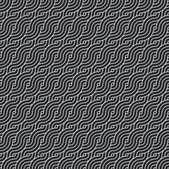 Fototapeta premium Overlapping Circles Pattern, art background.