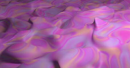 Abstract trendy liquid background. 3d render