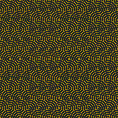 Overlapping Circles Pattern, art background.