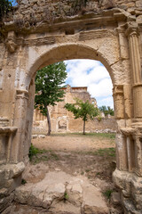 Rioseco abandoned monastery in Castilla y Leon (Spain)