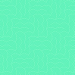 Overlapping Circles Pattern, art background.