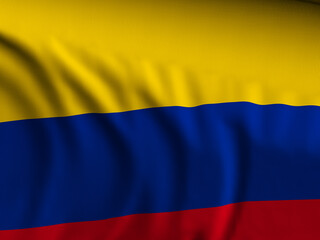 Colombia flag background