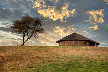 thatched roof