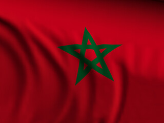 Morocco flag background