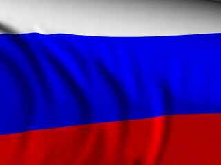 Fototapeta premium Russia flag background