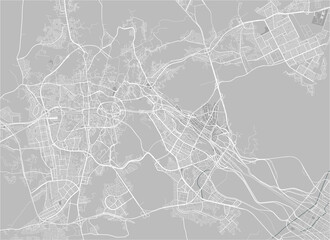 map of the city of Mecca, Saudi Arabia