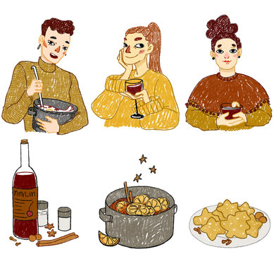 Mulled wine party