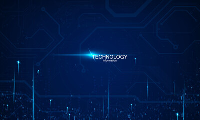 abstract technology communication concept vector background