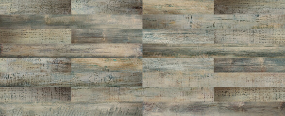 colorful old wood parquet texture, ancient background