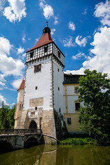 Obraz premium Renaissance castle Blatna near Strakonice in southern Bohemia, Czech Republic