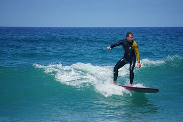 Male surfer