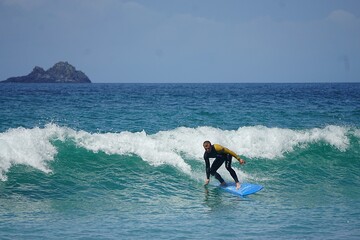 Male surfer