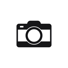 Photo camera vector icon isolated
