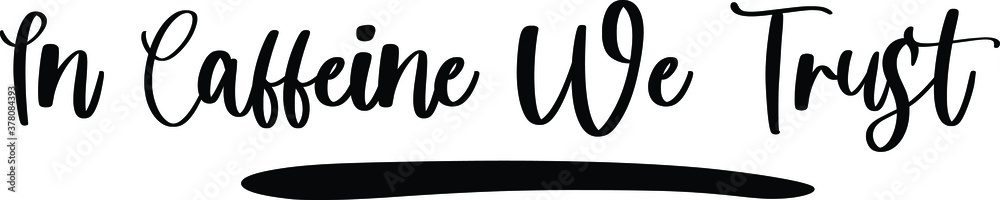 Fototapete handwritten typography black color text on white background handwritten typography black color text 