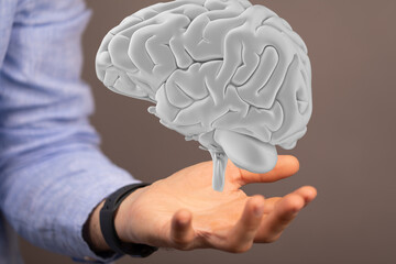 brain science neuron cocnept human brain illustration