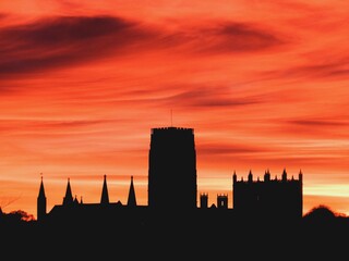 Fototapeta na wymiar Durham Cathedral 