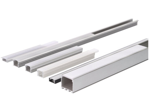 PROFILE ALUMINIOWE LED z prawej