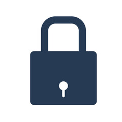 Lock icon vector illustration