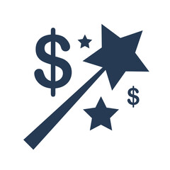 Magic money icon