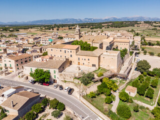 Parish Church of the Mare de Déu de Loreto and Dominican Convent, Lloret de Vistalegre, Mallorca,...
