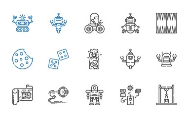 chip icons set
