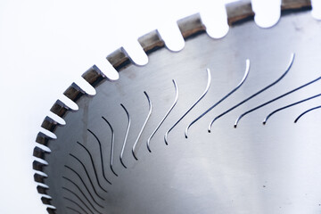 Nahaufnahme eines Sägeblatts für Stein oder Beton