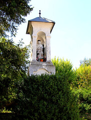 Sietesz, Markowa, Nowosielce, Parafia, Kościół, Zabudowa, Zabytek, Kościół, Skansen, Chata, Chłopska, Zagroda,  © woodyd