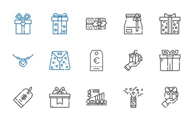 present icons set