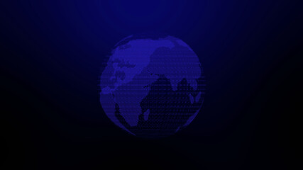 New blue color 3d earth background image,planet image